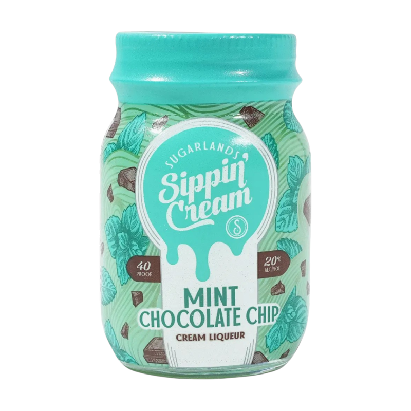 Sugarlands Sippin' Cream Mint Chocolate Chip Cream Liqueur 50mL