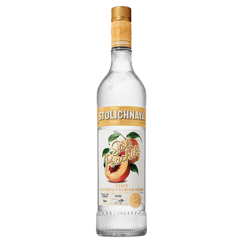 Stolichnaya Peach Flavored Vodka 750mL