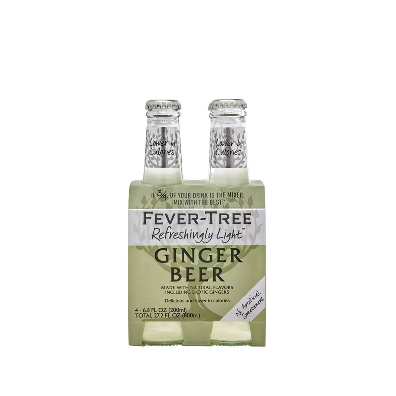 Fever-Tree Ginger Beer 4-pack 200mL