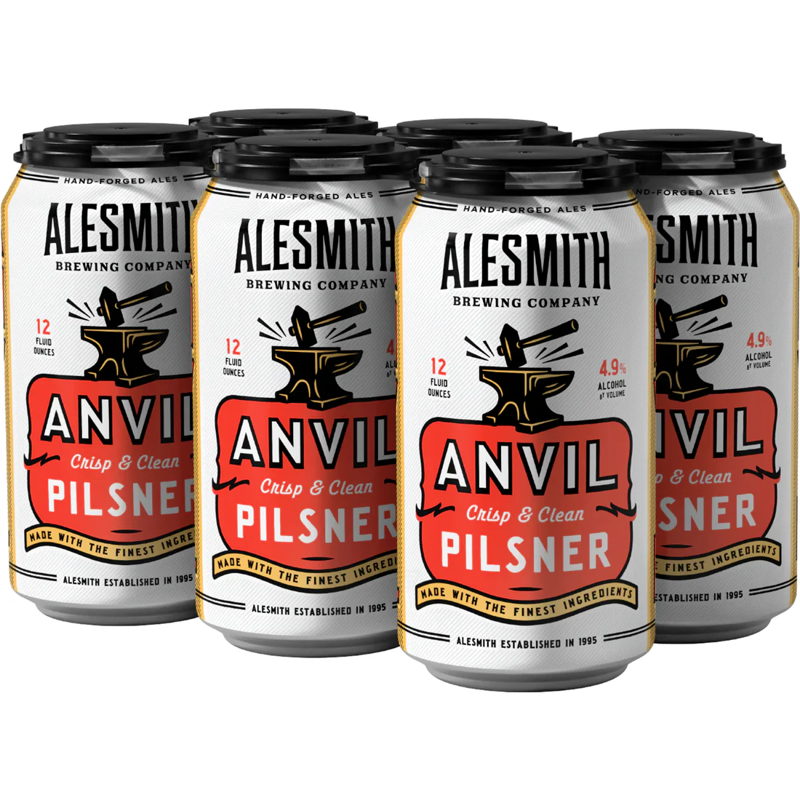 AleSmith Anvil Pilsner 6-pack 12oz cans