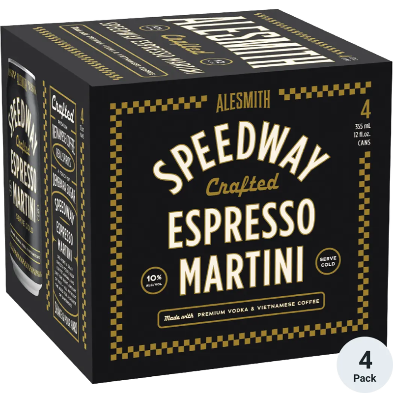 AleSmith Speedway Espresso Martini 4 Pack 12 oz Cans