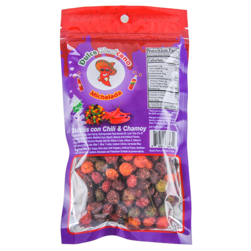 Dulce Mexicano Skittles con Chile y Chamoy 8oz Bag