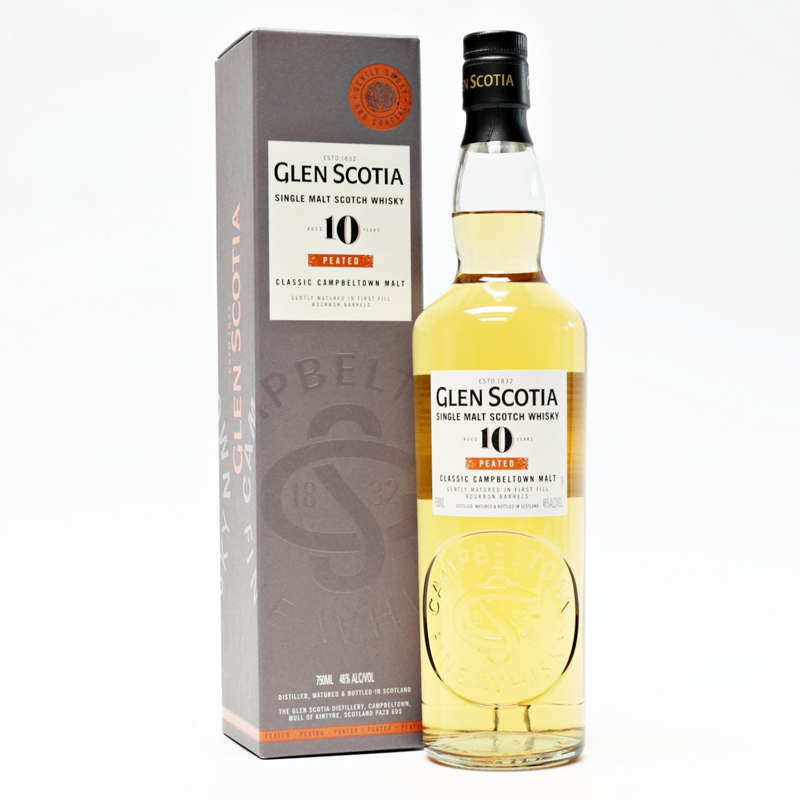 Glen Scotia Peated Single Malt Scotch Whisky 10 Year 750mL