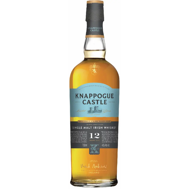 Knappogue Castle 12 Year Single Malt Irish Whiskey 750mL