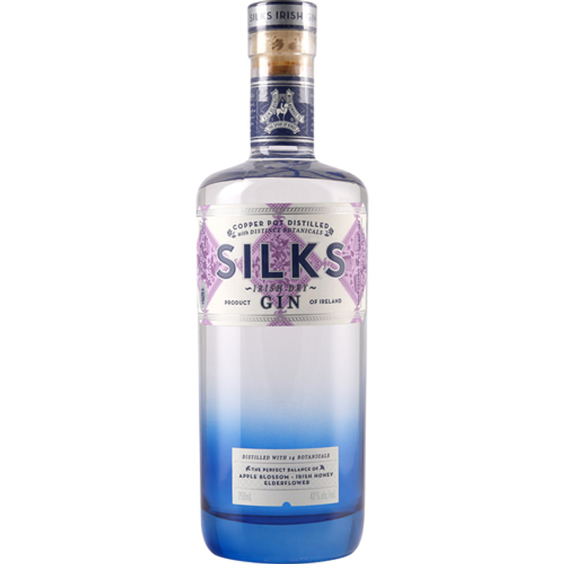 Silks Irish Dry Gin 750mL