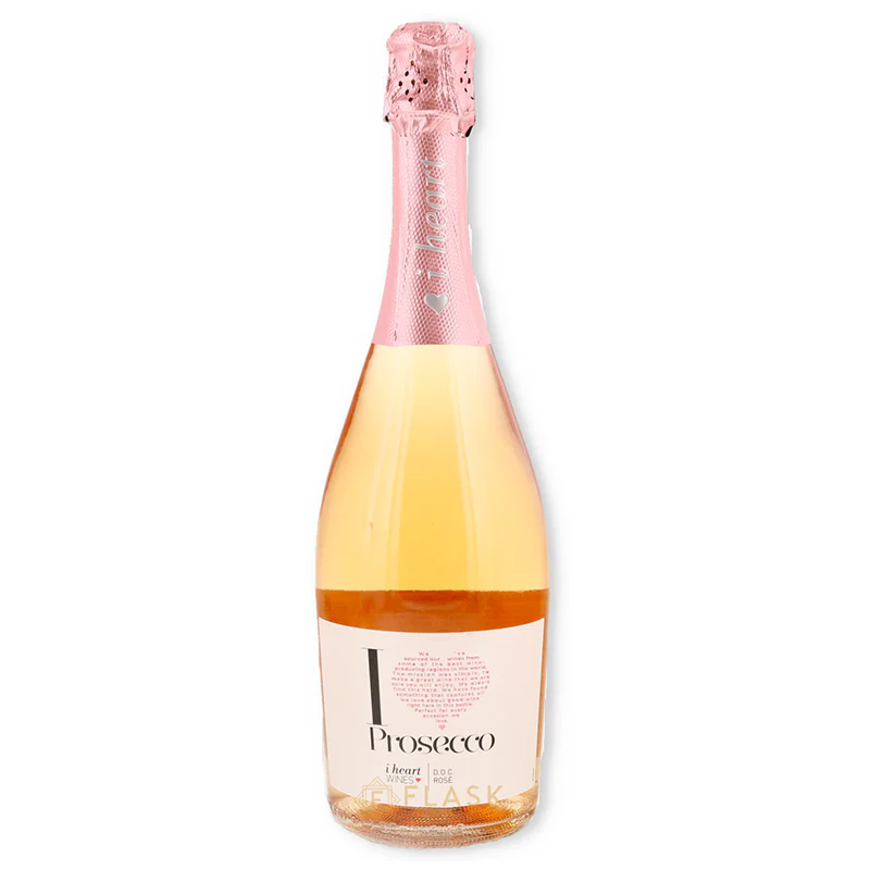 I Heart Wines Prosecco Rosé view 1