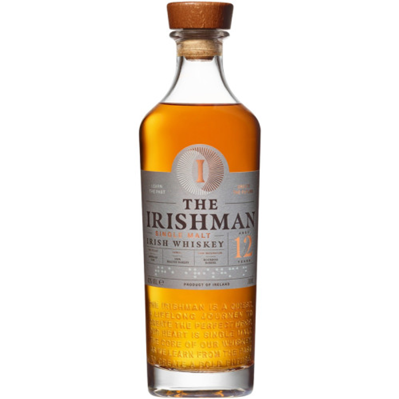 The Irishman 12 Year Old Single Malt Irish Whiskey 750mL