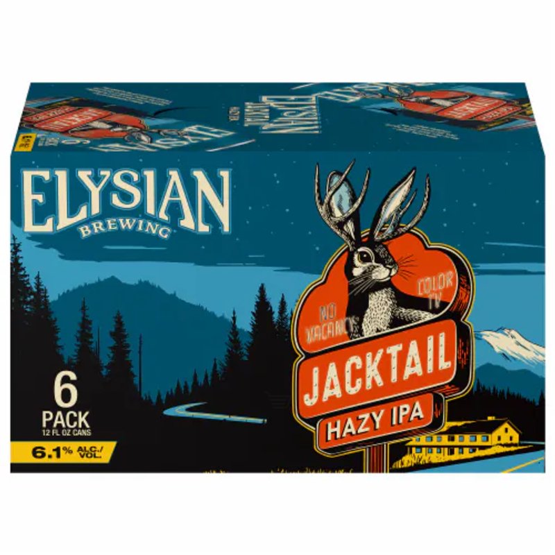 Elysian Jacktail Hazy IPA 6 Pack 12 oz Cans