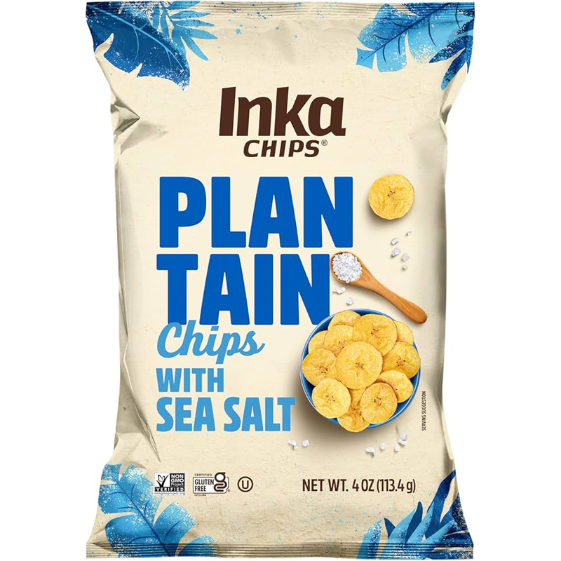 Inka Chips Plantain Chips Sea Salt view 1