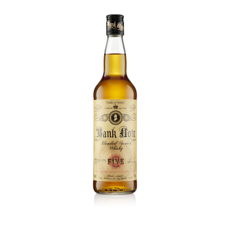 Bank Note 5 Year Old Blended Irish Whiskey
