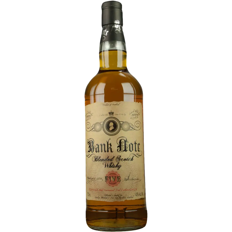 Bank Note Blended Scotch Whisky 5 Year