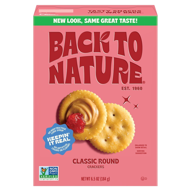 Back to Nature Classic Round Crackers 6.5oz