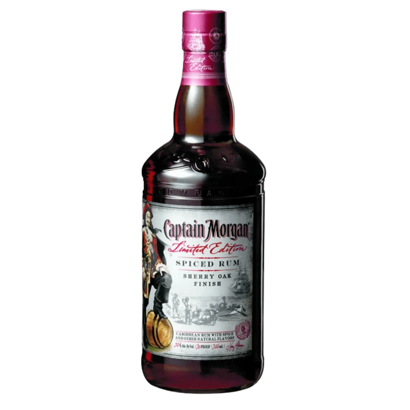 Captain Morgan Limited Edition Sherry Oak Finish Spiced Rum 750mL