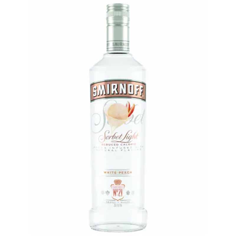 Smirnoff Sorbet Light White Peach 750mL