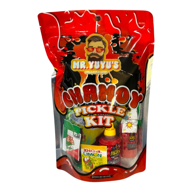 Mr. YuYu's Watermelon Chamoy Pickle Kit 2.4oz Bag