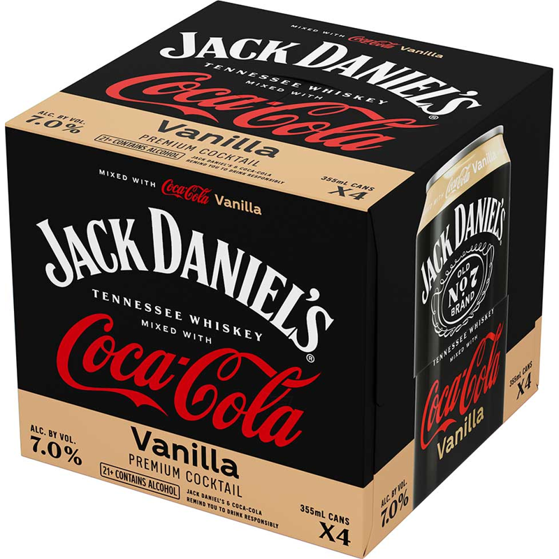 Jack Daniel's Vanilla & Coca-Cola