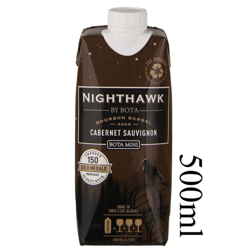 Bota Box Nighthawk Black Bourbon Barrel Aged Cabernet Sauvignon Box view 1