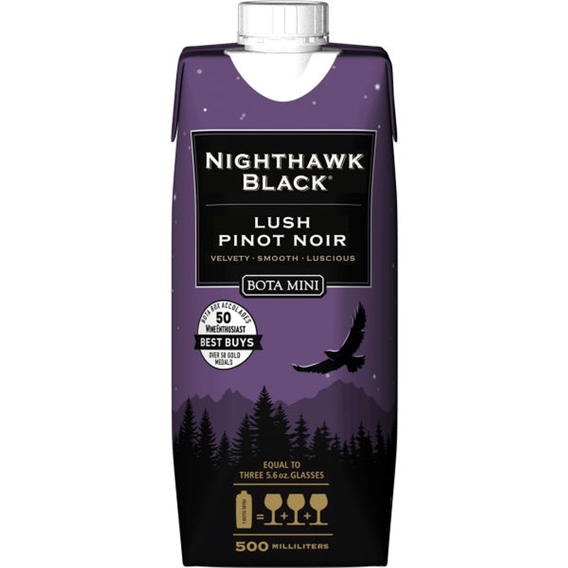 Bota Box Nighthawk Black Lush Pinot Noir Box