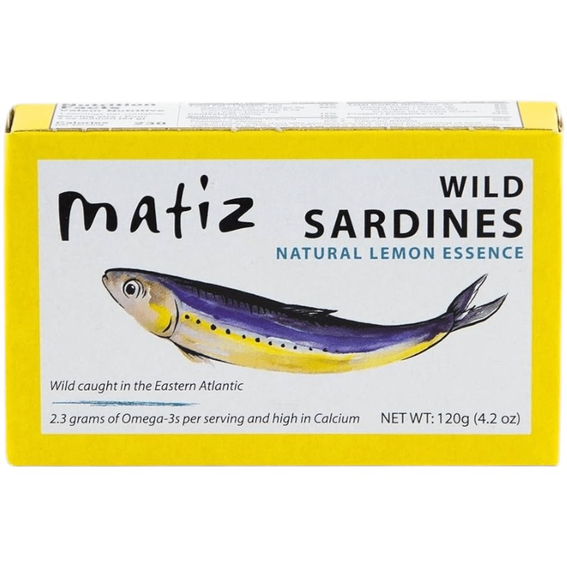 Matiz Sardines with Lemon view 1