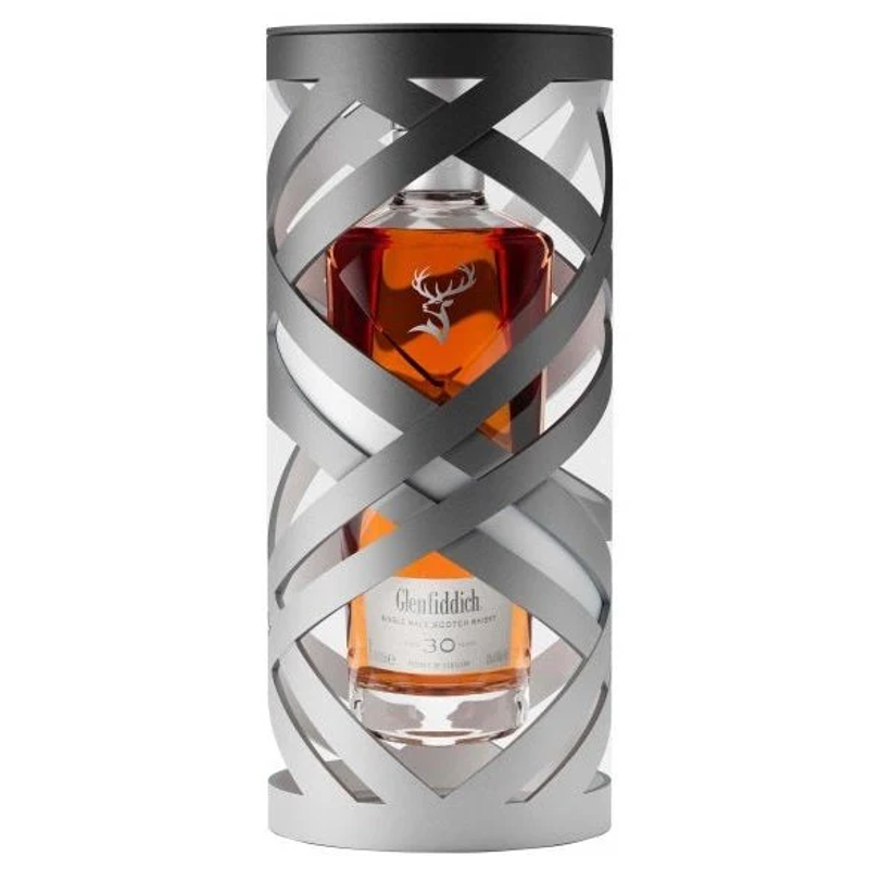 Glenfiddich 30 Year Old Single Malt Scotch Whisky 750mL