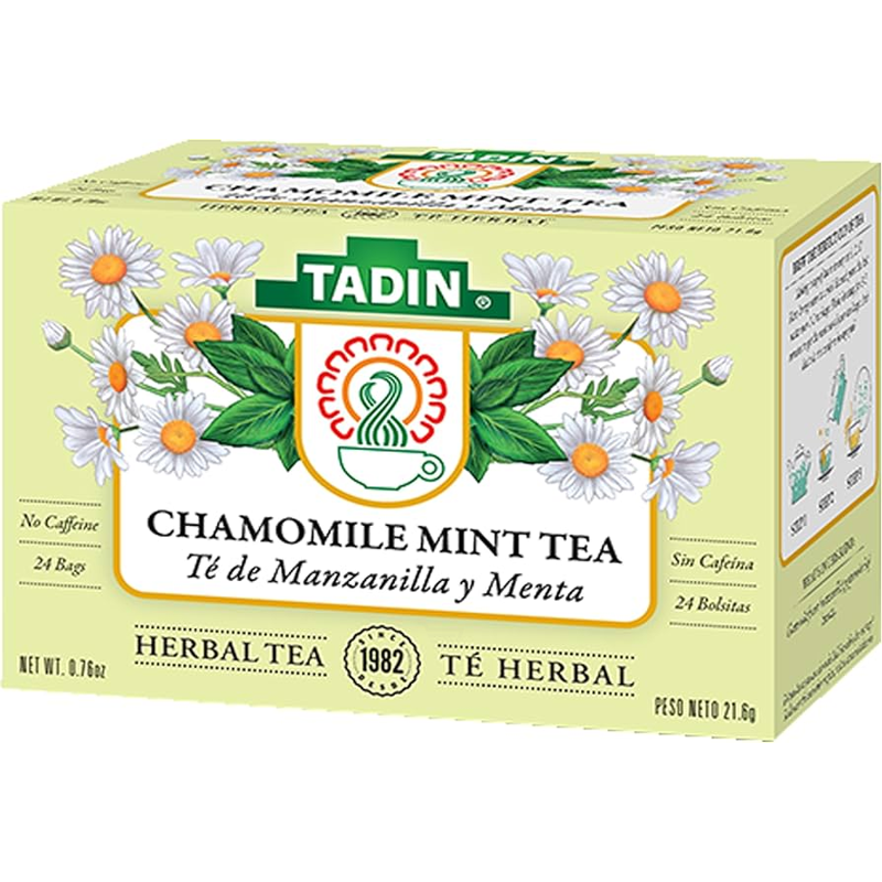 Tadin Chamomile with Anise Herbal Tea Box view 1