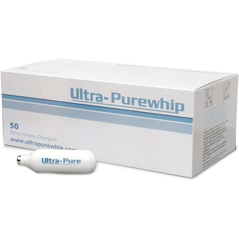 Ultra-Purewhip 8g N2O Cream Chargers 50 Pack Boxs