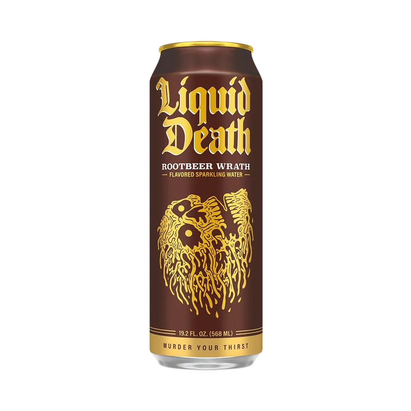 Liquid Death Root Beer Wrath