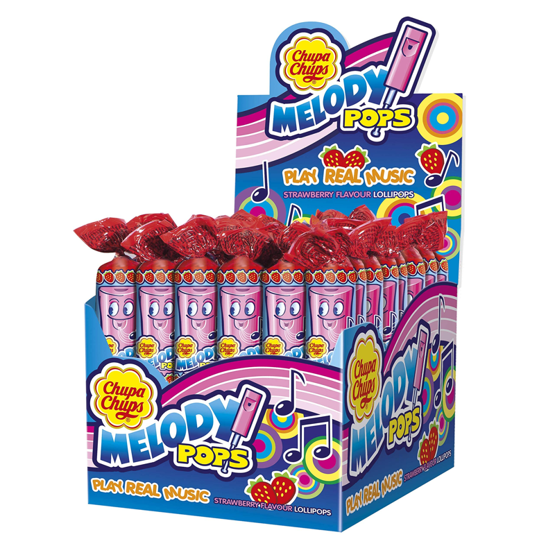 Chupa Chups Melody Pops Strawberry Flavor view 1