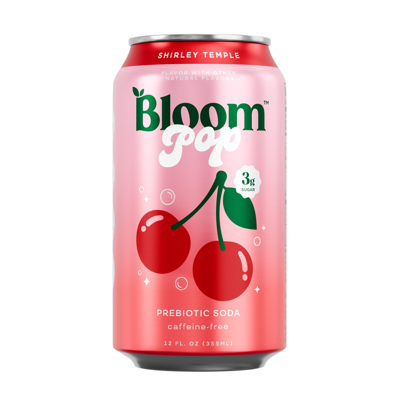 Bloom Pop Shirley Temple 12oz can