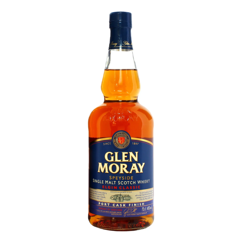 Glen Moray Port Cask Finish Single Malt Scotch Whisky 750mL