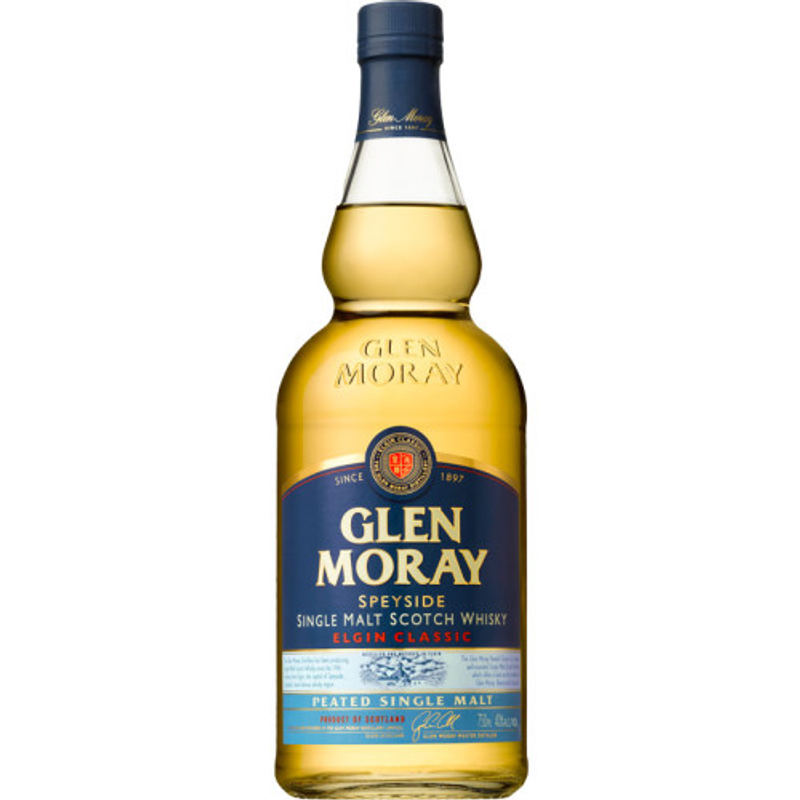 Glen Moray Peated Single Malt Scotch Whisky view 1