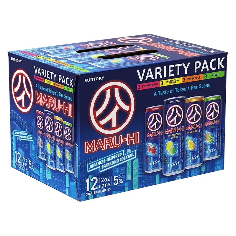 Suntory Maru-Hi Malt RTD Variety Pack 12x12oz cans