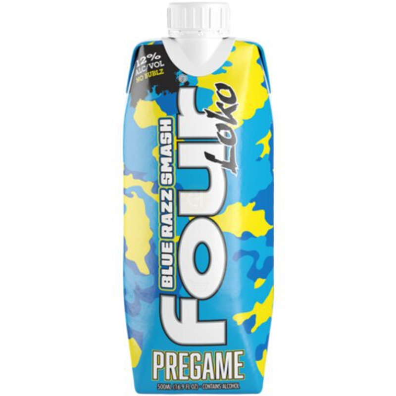 Four Loko Pregame Blue Razz Smash