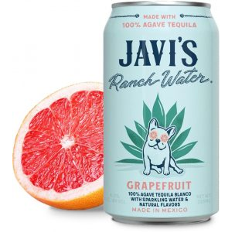 Javi's Ranch Water Grapefruit 12oz can