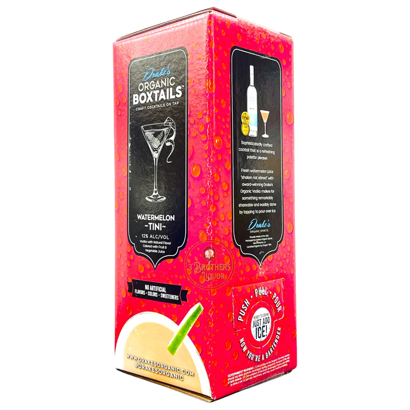 Drake's Organic Boxtails Watermelon Tini 1.75L