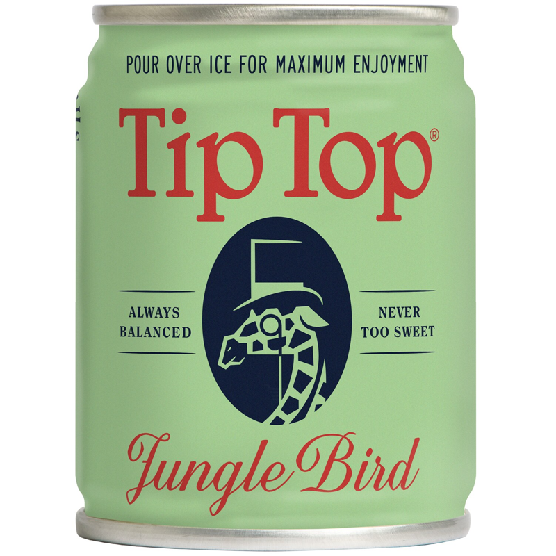 Tip Top Jungle Bird Rum Cocktail 4-pack 400mL