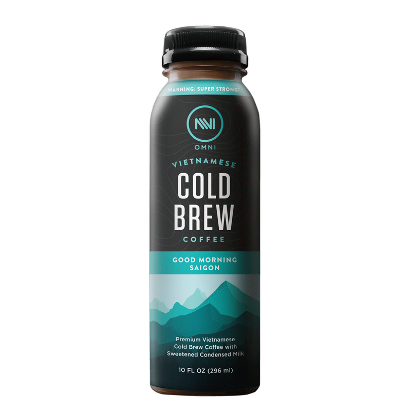 Omni Vietnamese Cold Brew Coffee Good Morning Saigon 10oz Bottle