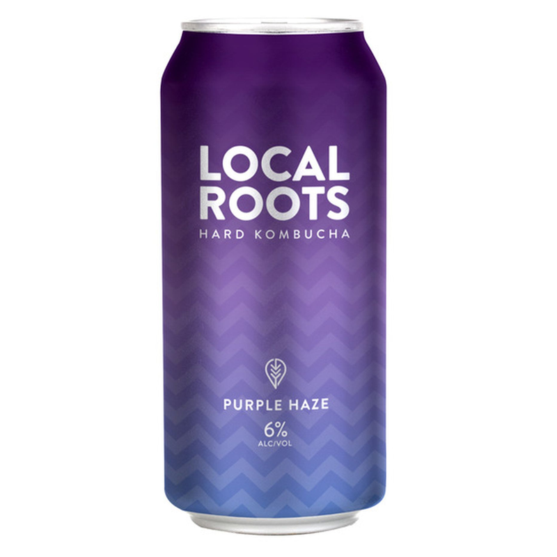 Local Roots Purple Haze Hard Organic Kombucha