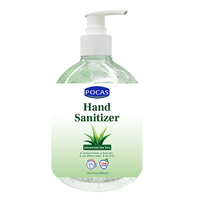 POCAS Hand Sanitizer with Aloe Vera view 1