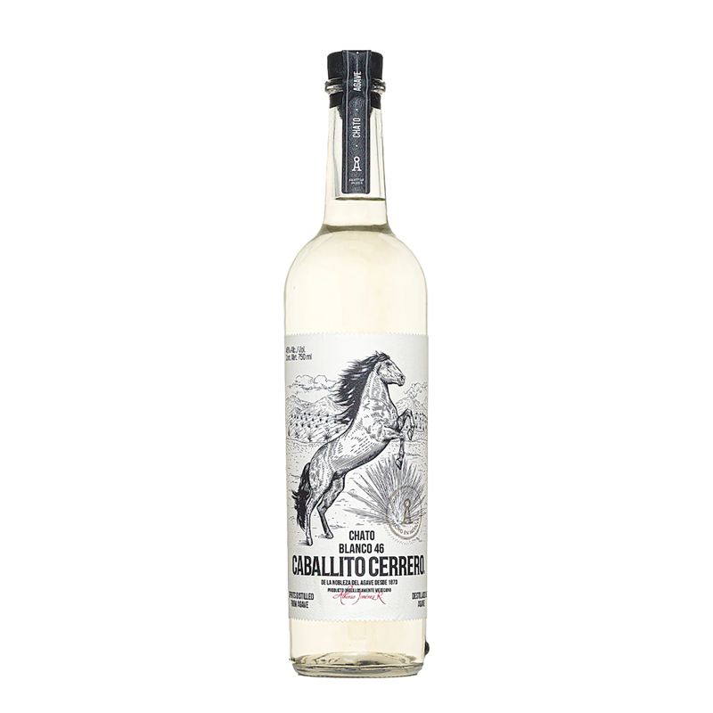 Caballito Cerrero Chato Blanco 46% ABV 750mL