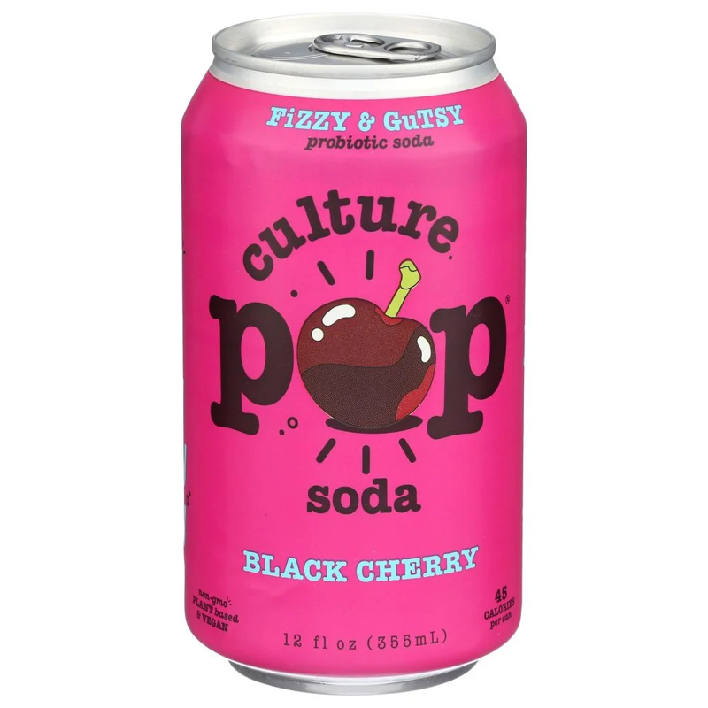 Culture Pop Black Cherry Soda 12oz