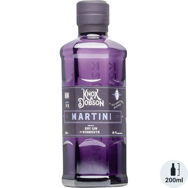 Knox & Dobson Gin Martini 200mL
