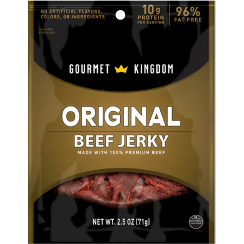 Gourmet Kingdom Original Beef Biltong view 1
