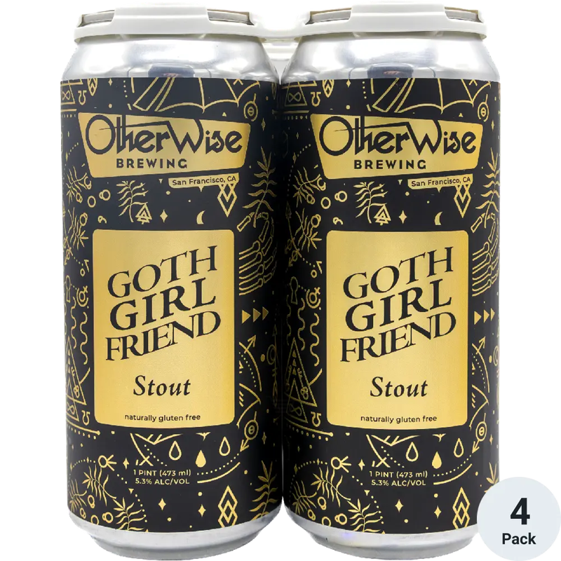 Otherwise Brewing Goth Girlfriend Stout 4PK 16oz Cans