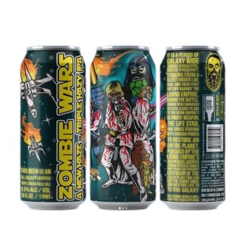 Mason Ale Works Zombie Wars Triple Hazy IPA view 1