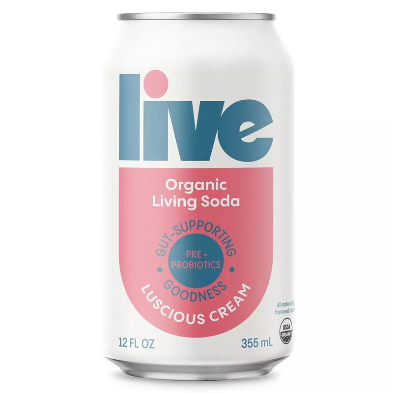 Live Organic Luscious Cream 12oz Can