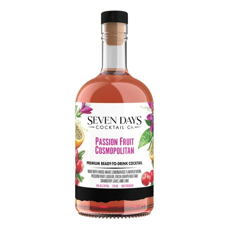 Seven Days Cocktail Co. Passion Fruit Cosmopolitan
