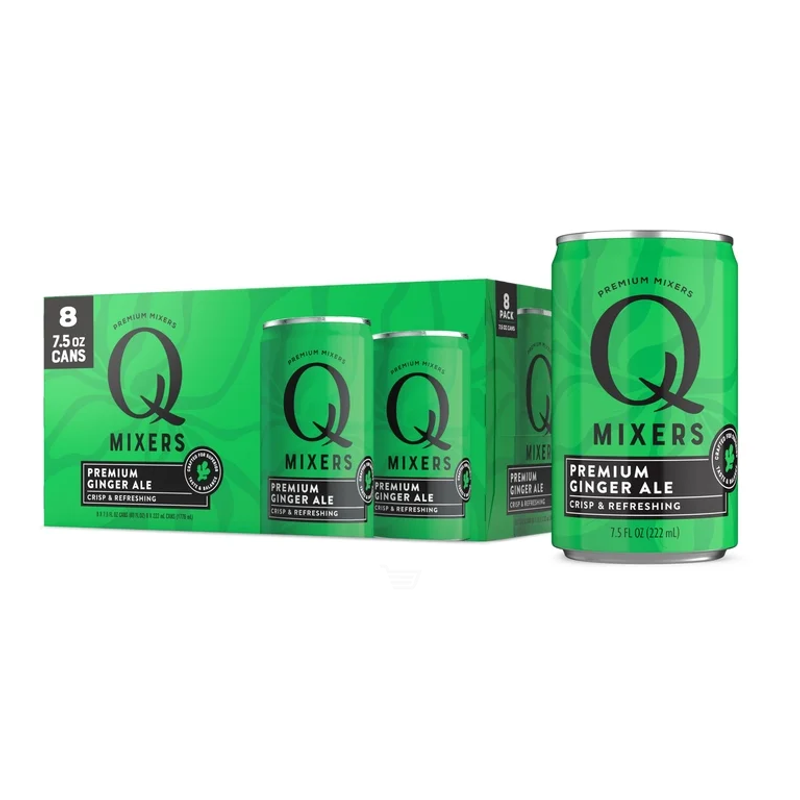 Q Mixers Ginger Ale 8-pack 7.5oz cans