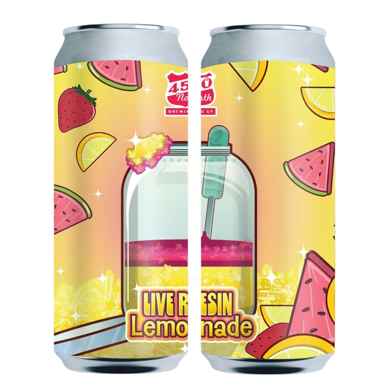 450 North Brewing Company Slushy Lite Live Resin Lemonade 12oz can
