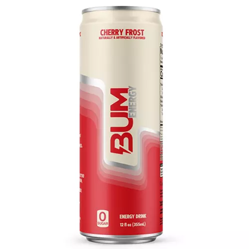BUM Energy Cherry Frost 12oz can